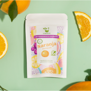 Frutas y verduras en polvo