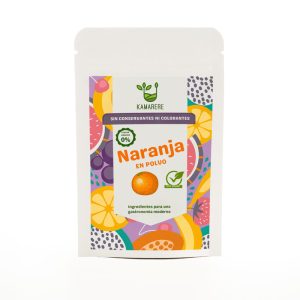 Naranja en polvo